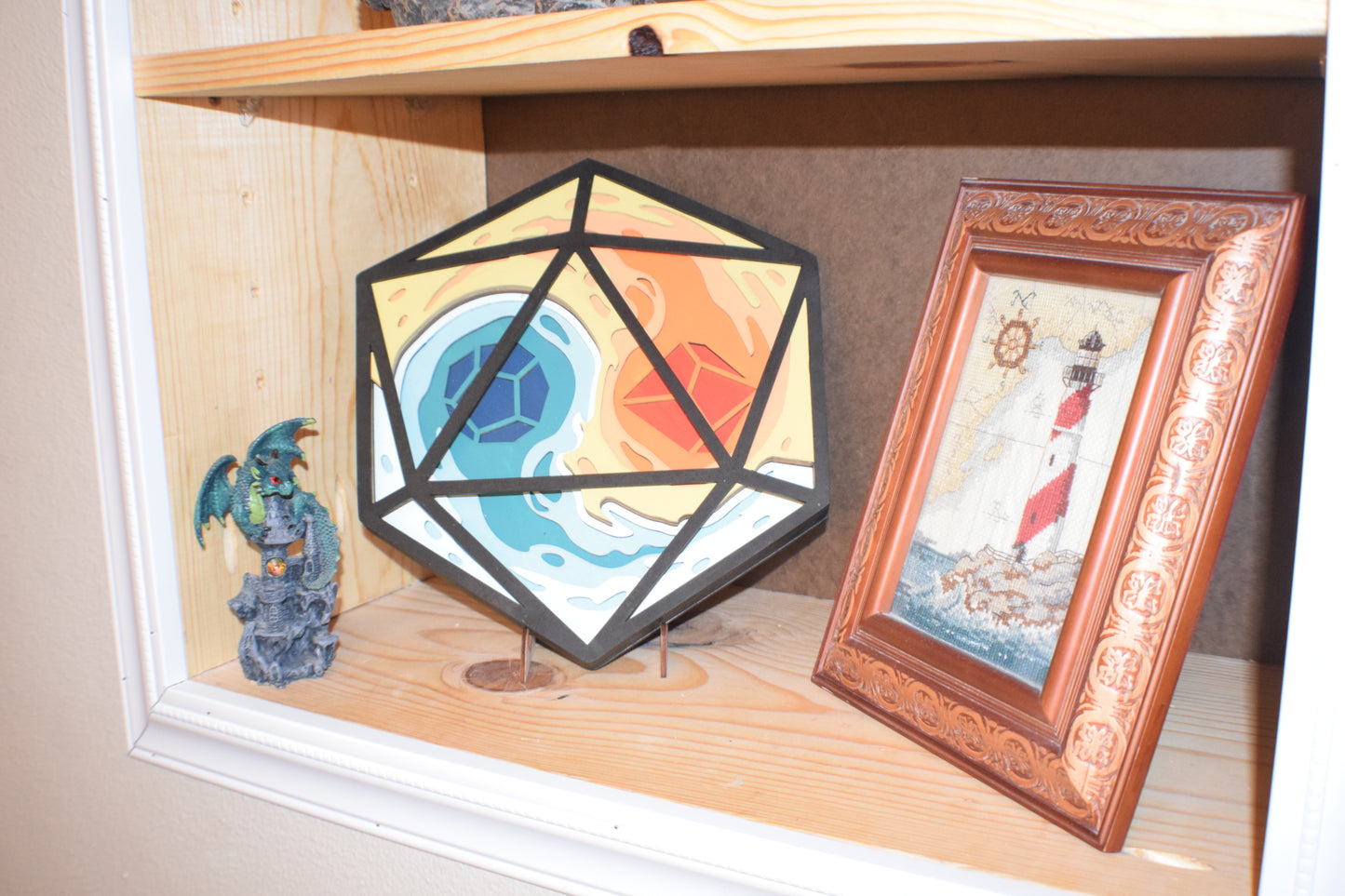 Elemental Yin-Yang D20