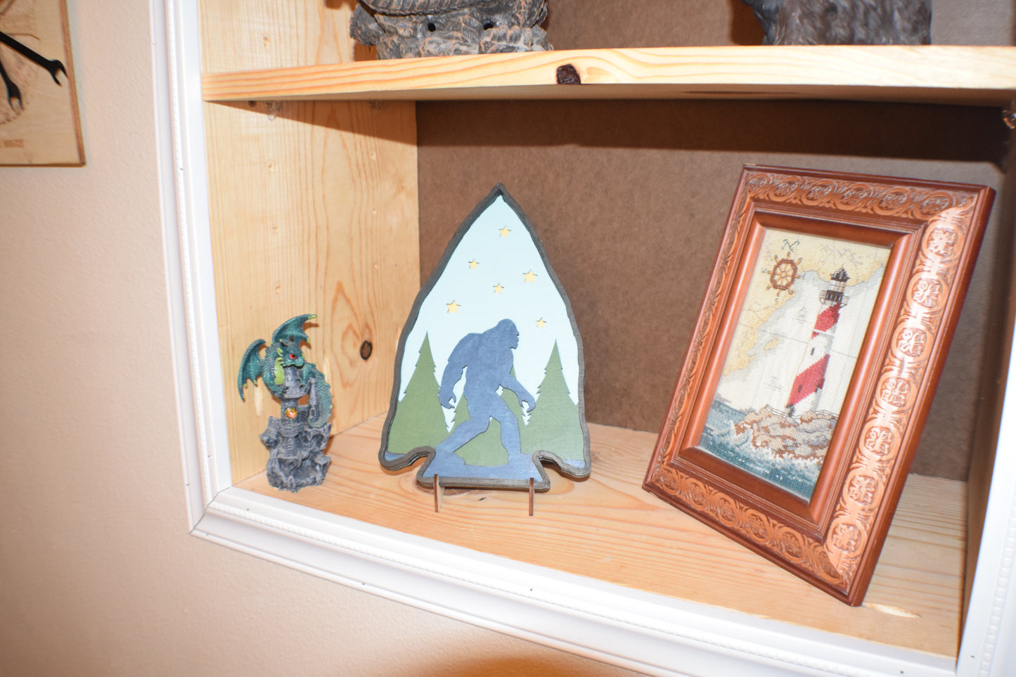 Bigfoot Forest Scene
