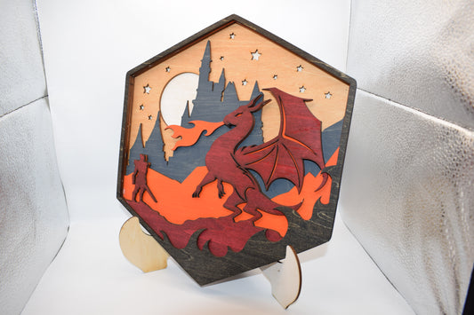 Epic Dragon Battle