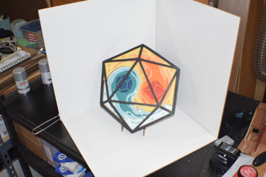 Elemental Yin-Yang D20