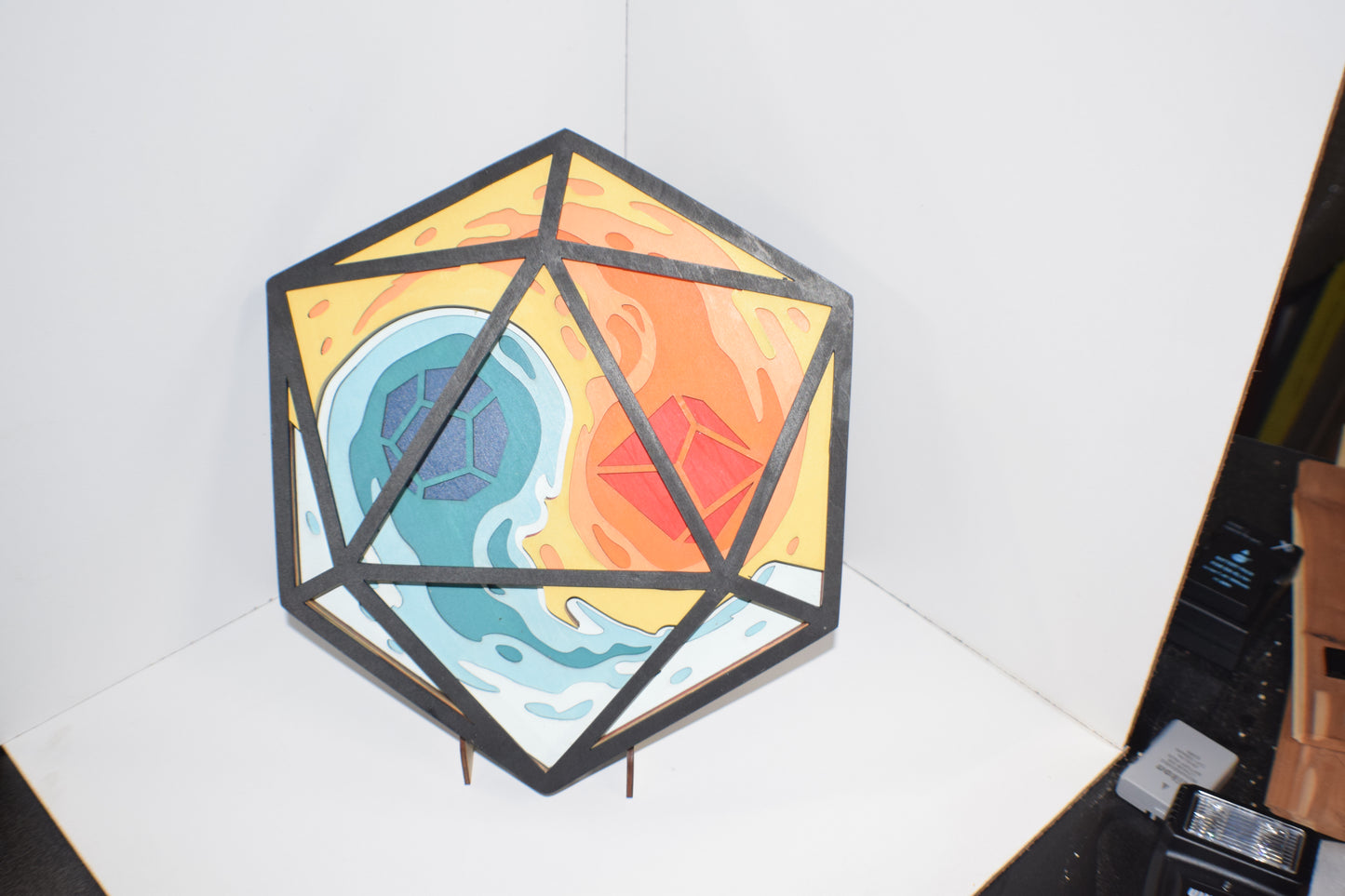 Elemental Yin-Yang D20